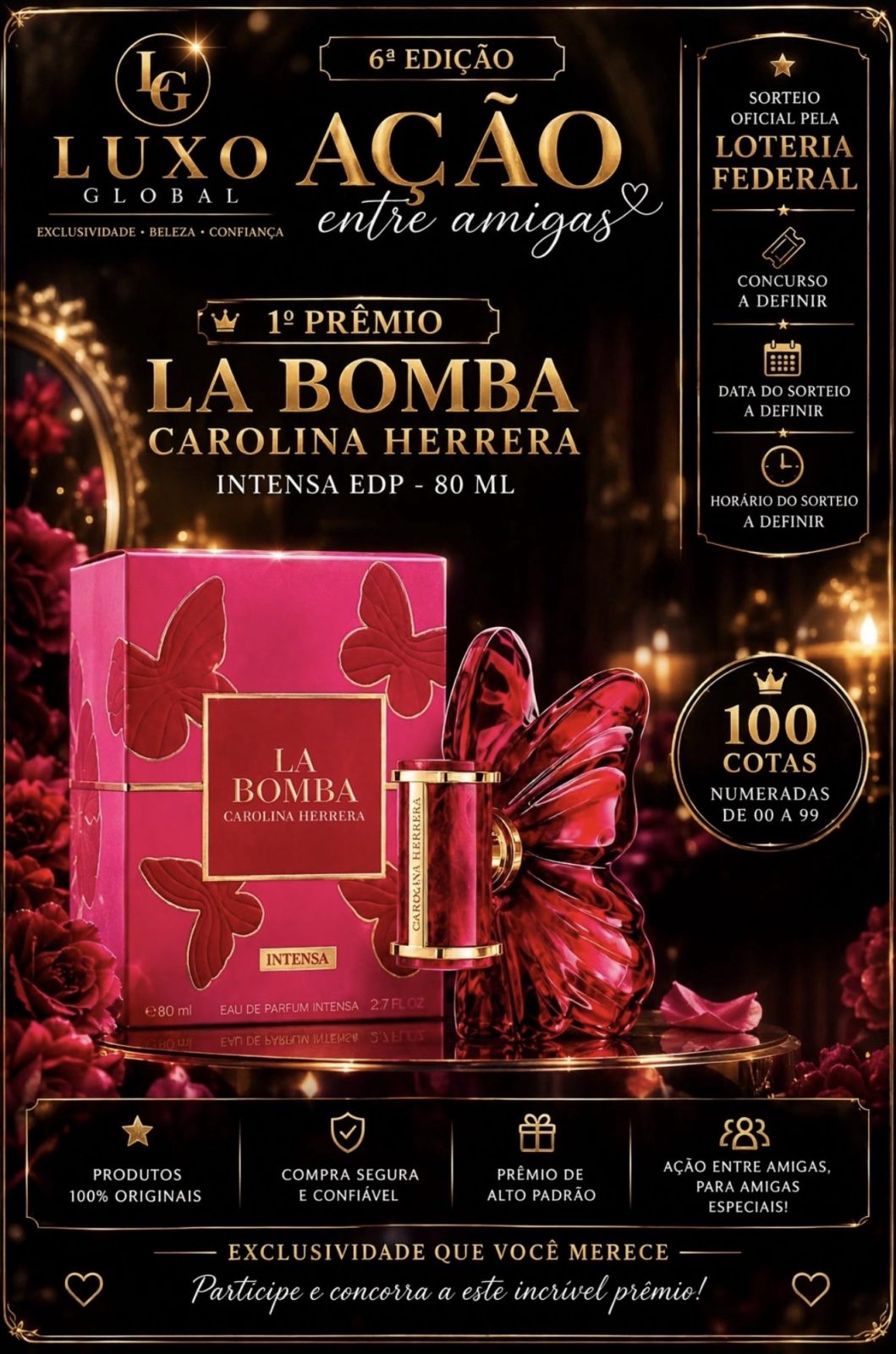 La Bomba Carolina Herrera Intensa EDP 80 ML