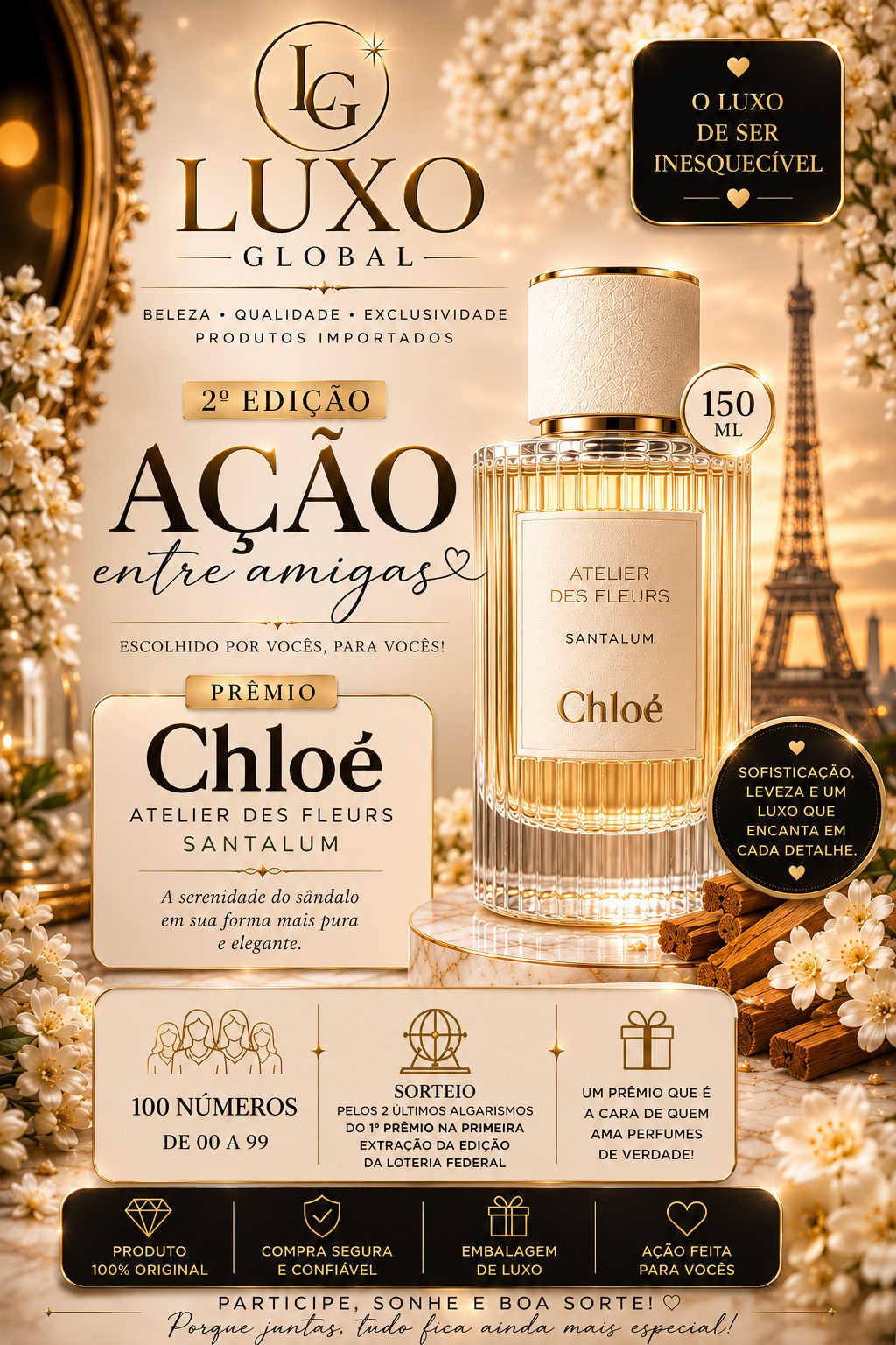 Chloe ATELIER DES FLEURS SANTALUM 150 ML