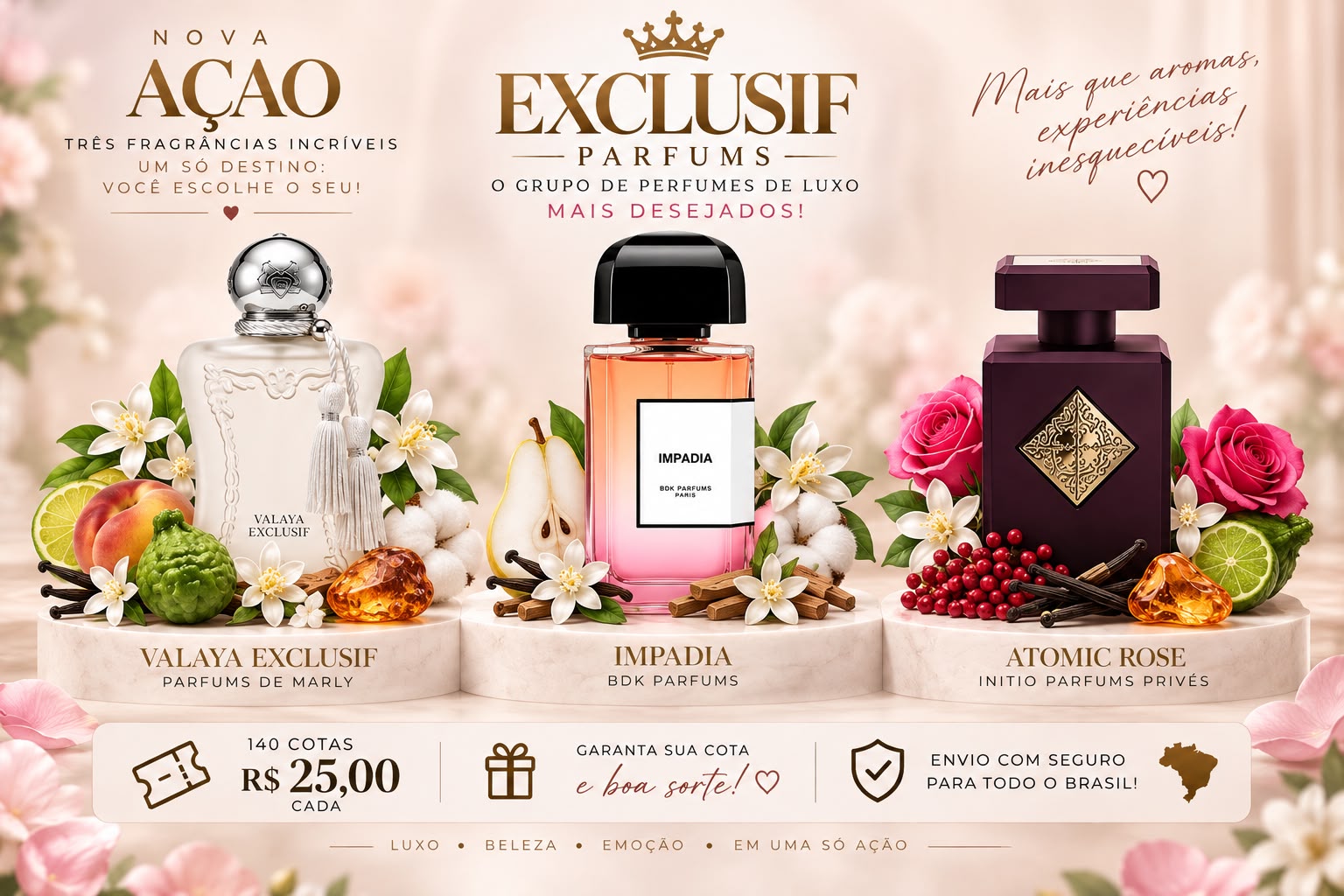 EXCLUSIF PARFUMS | Impadia | Atomic Rose | Valaya Exclusif