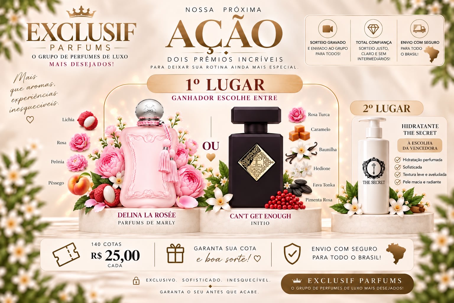 EXCLUSIF PARFUMS | DELINA LA ROSÉE ou CAN’T GET ENOUGH INITIO