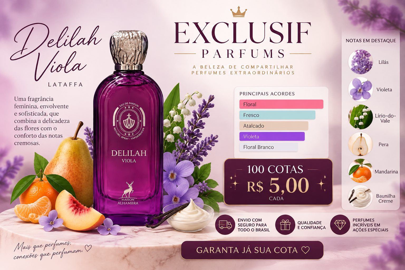 EXCLUSIF PARFUMS | DELILAH VIOLA