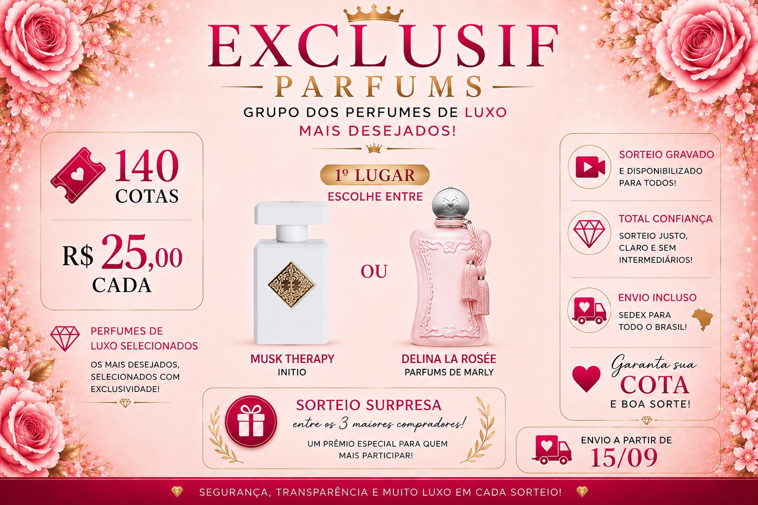 EXCLUSIF PARFUMS | MUSK THERAPY OU DELINA LA ROSEE