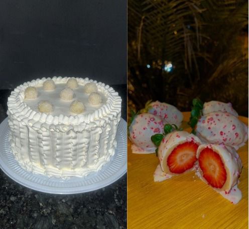 CONCORRA A UM BOLO INCRÍVEL + UM MORANGO CRAVEJADO OU R$ 90 NO PIX!