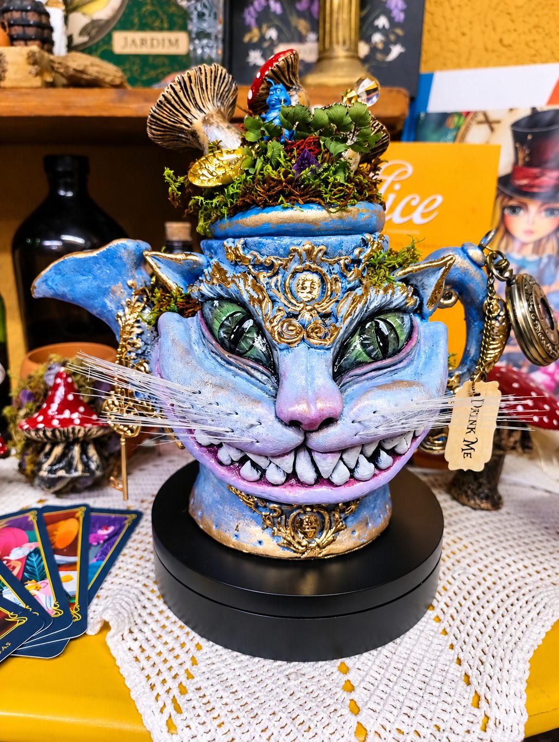 Bule Cheshire - Peca Exclusiva