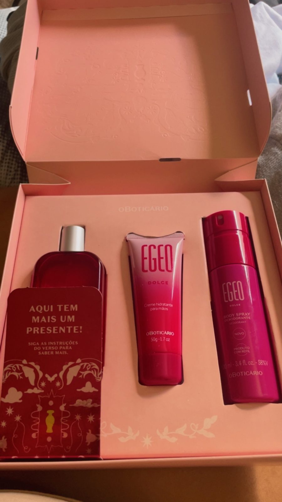 Kit Egeo Feminino Boticário